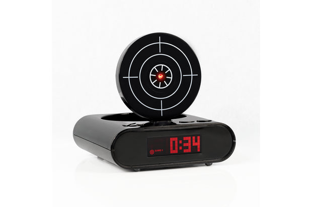 Laser Gun Target Alarm Clock – ThermalFlow LTD