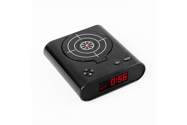 Laser Gun Target Alarm Clock – ThermalFlow LTD